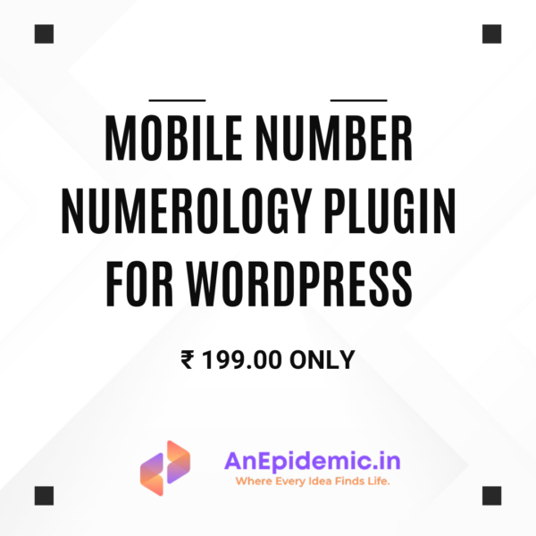 Mobile Number Numerology Plugin